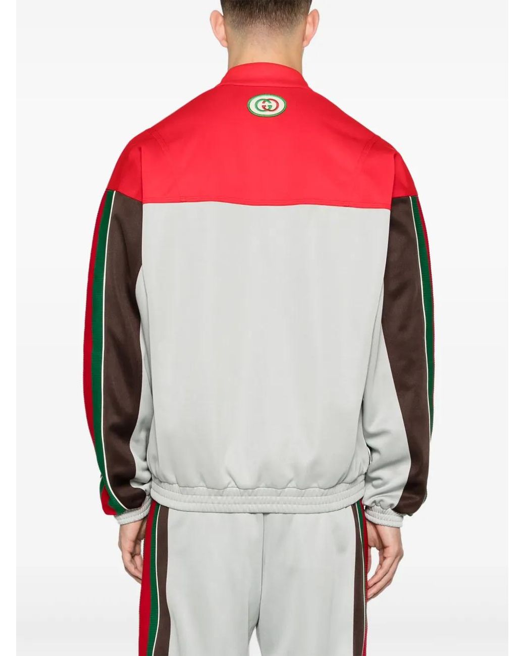 Chaqueta A Paneles Gucci de hombre de color Red