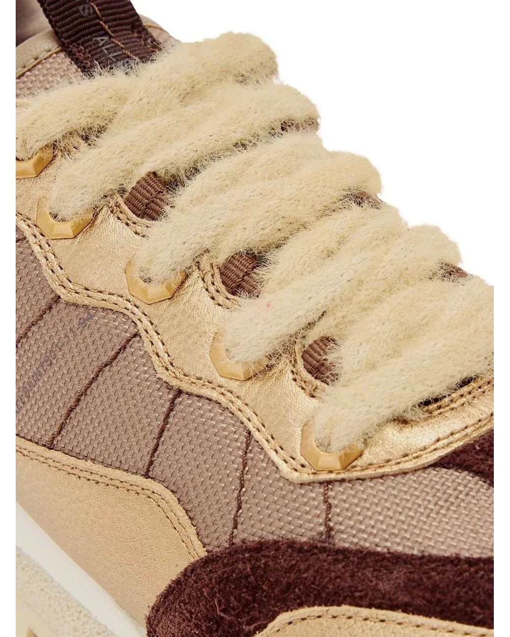 AllSaints Natural Nevis Lace-Up Sneakers
