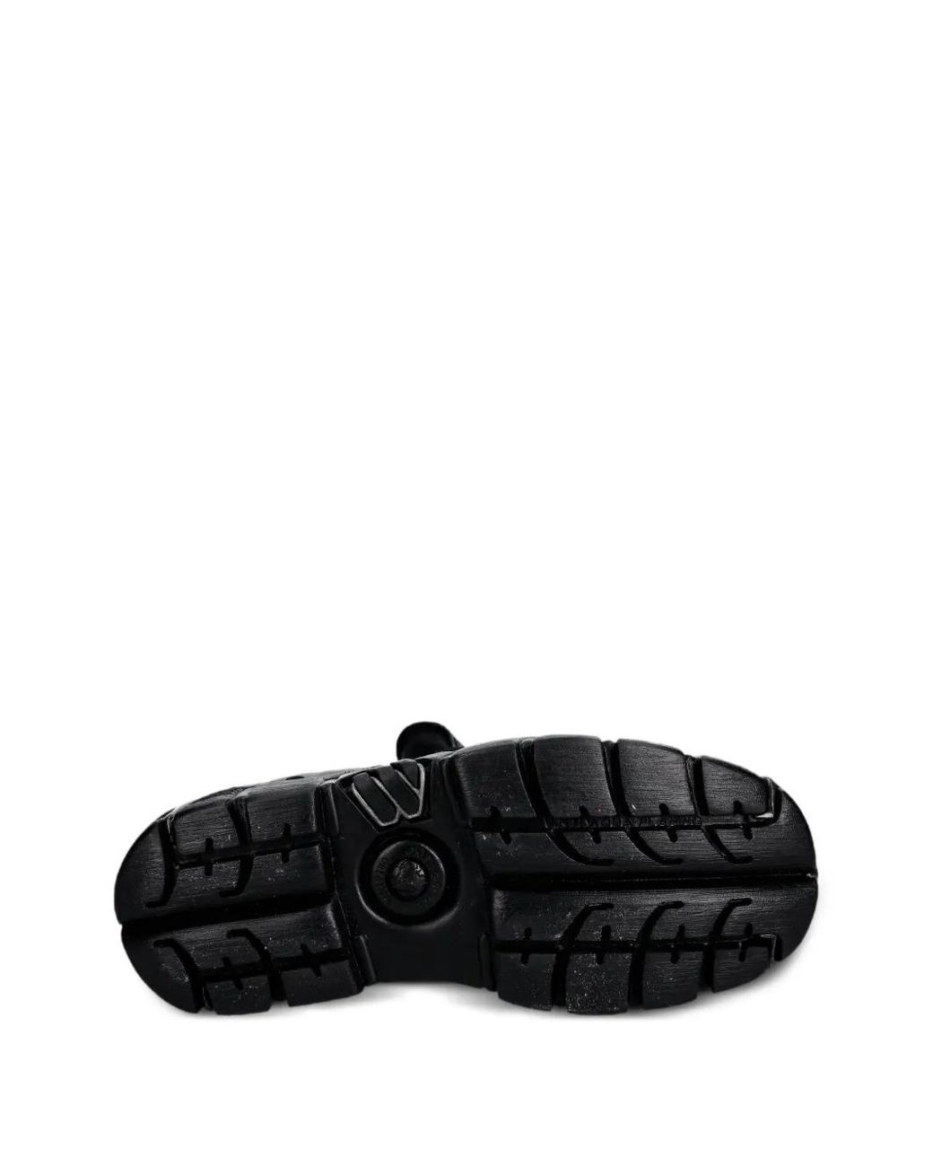 Zapatillas Con Cordones New Rock de color Black