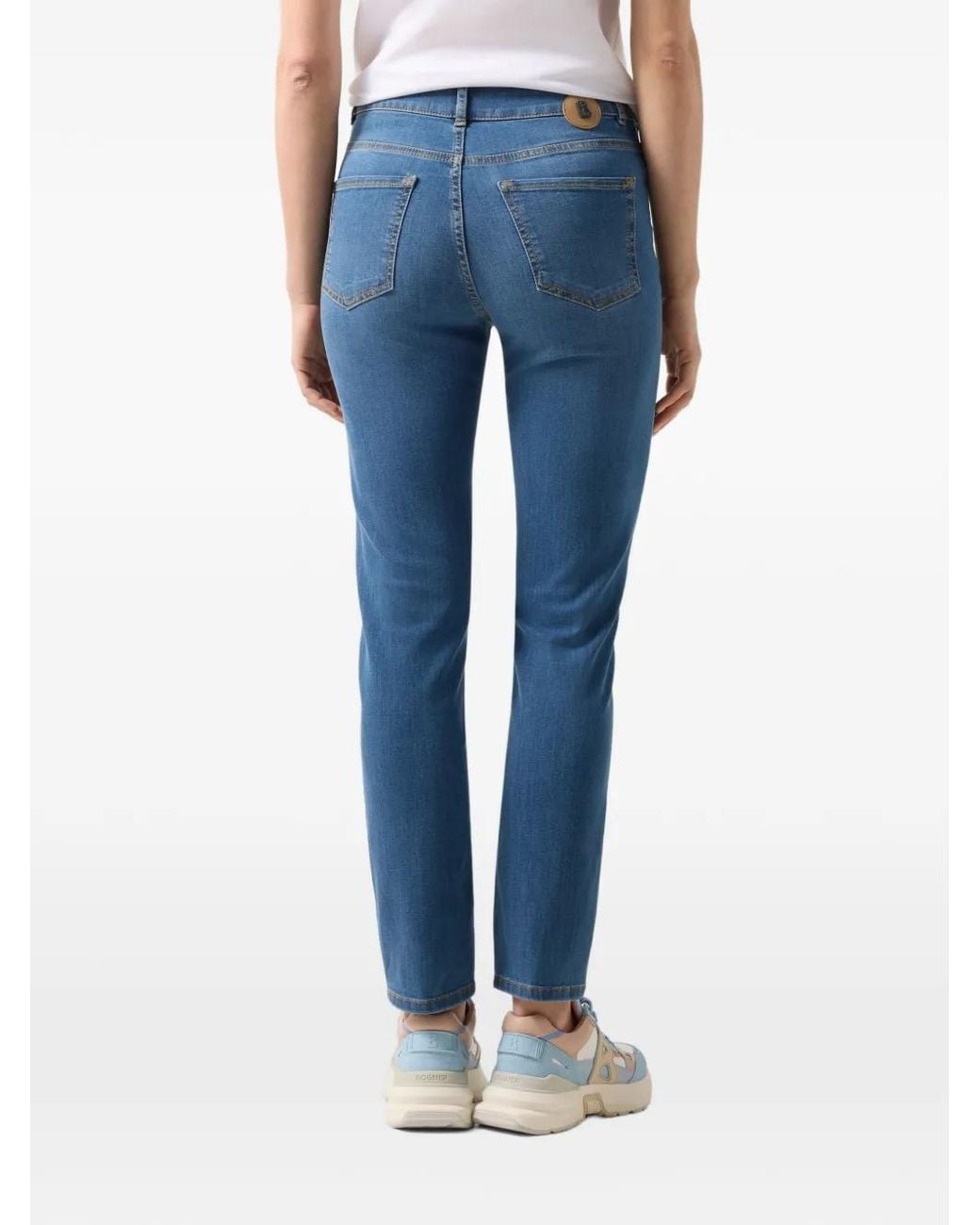 Bogner Blue Julie 7/8 Slim-Fit Jeans