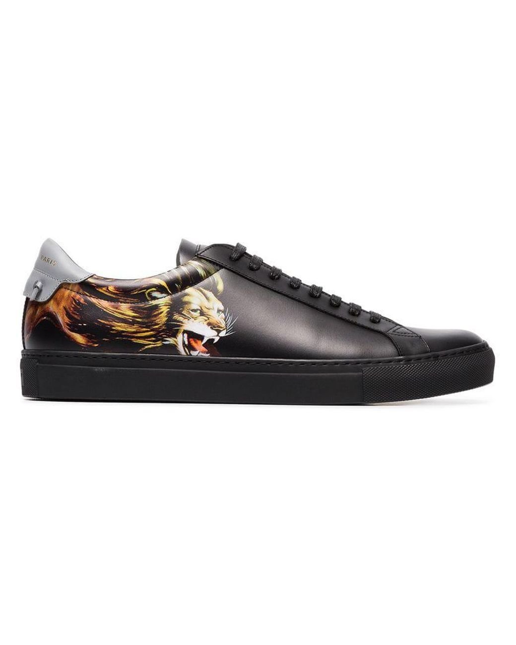 Givenchy City Sport Logo-print Leather Sneakers In Black | ModeSens