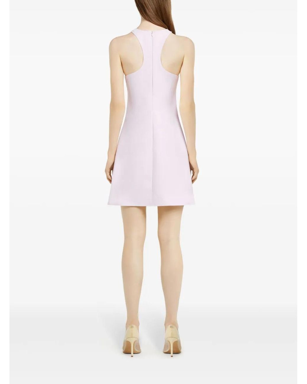 Courreges White A-Line Sleeveless Dress
