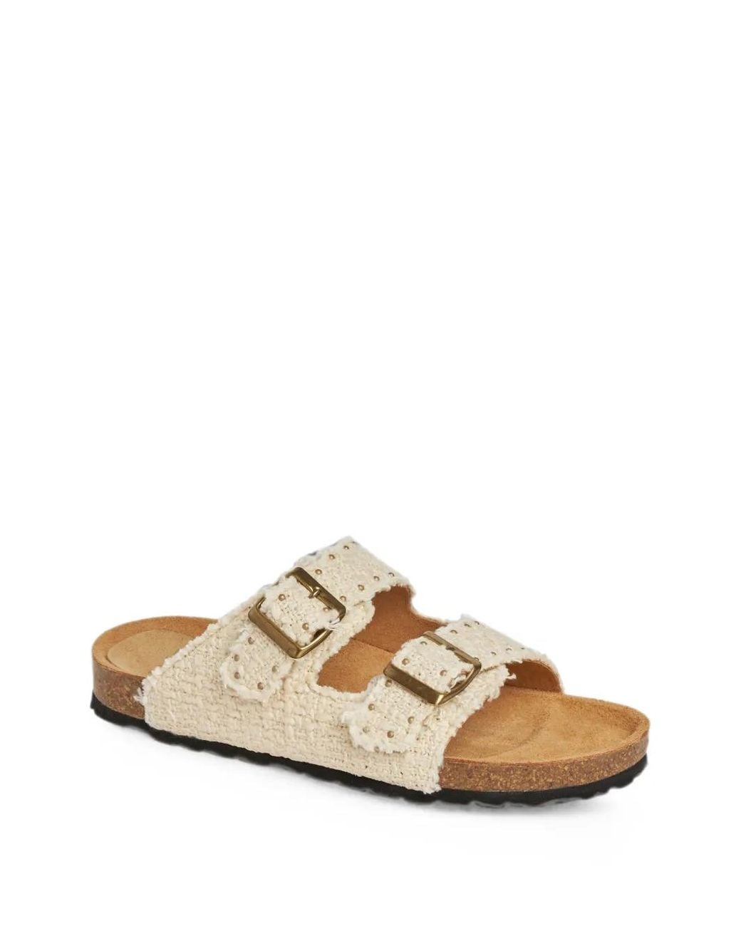 Faliero Sarti White Sandales Ciabatta Summer X Taji