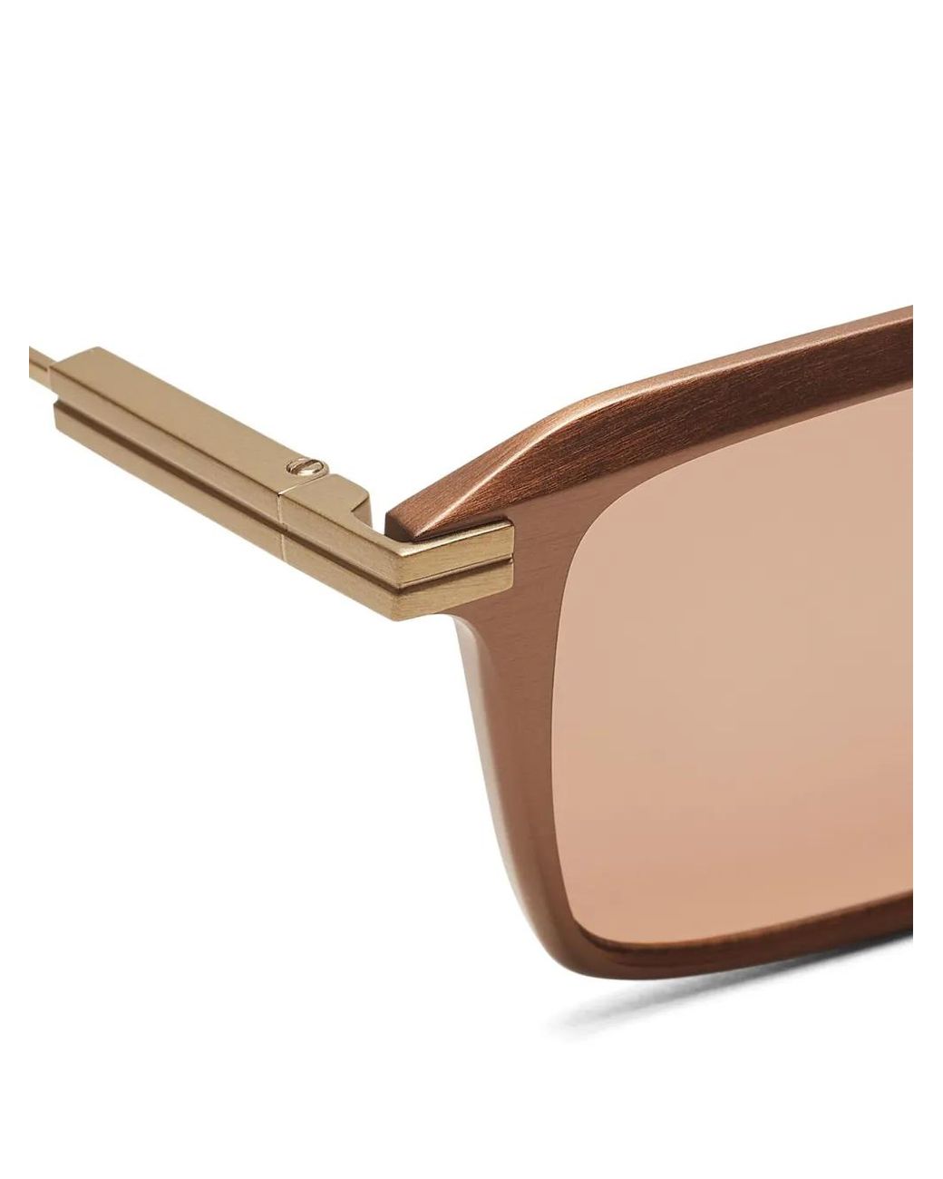 Zegna Pink Square-Frame Sunglasses for men