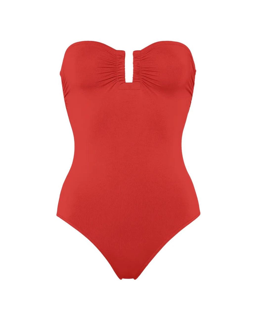 Eres Red Maillot De Bain Cassiopée À Fronces