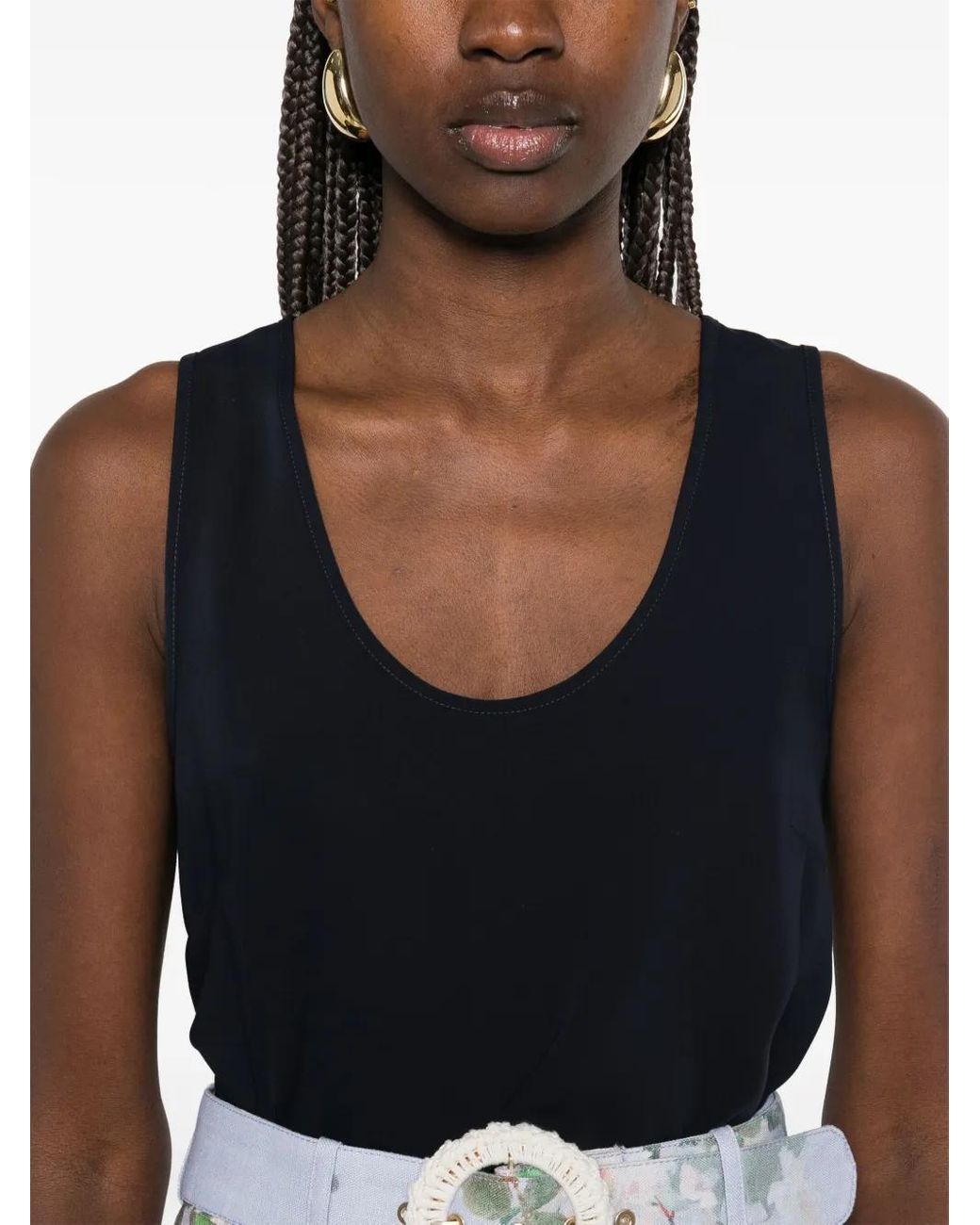 Blouse Cady P.A.R.O.S.H. en coloris Black