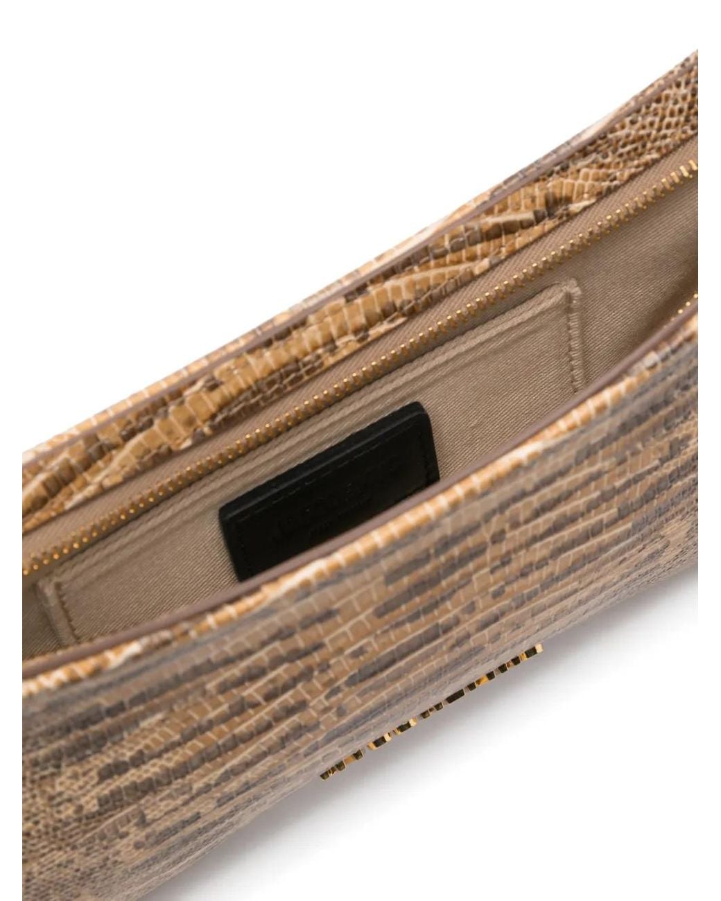 Jacquemus Metallic Shoulder Bag Le Bisou Perle