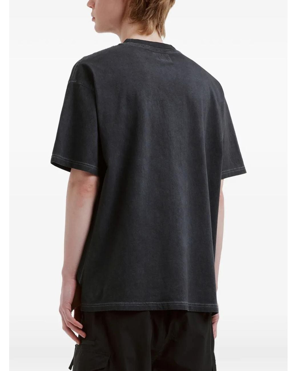 Izzue Blue X Alpha Industries Patch-Pocket T-Shirt for men