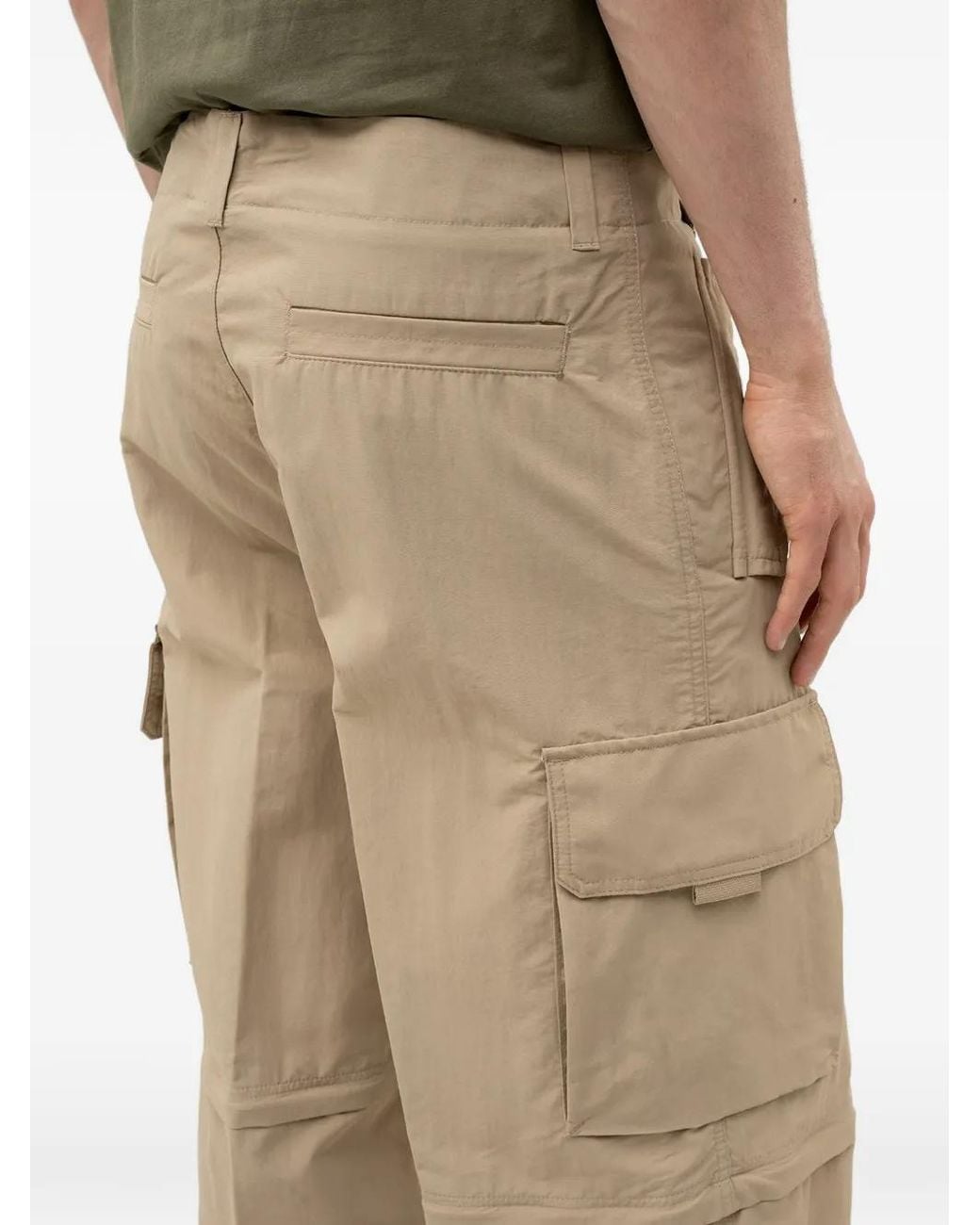 HUGO Natural Convertible Cargo Trousers for men