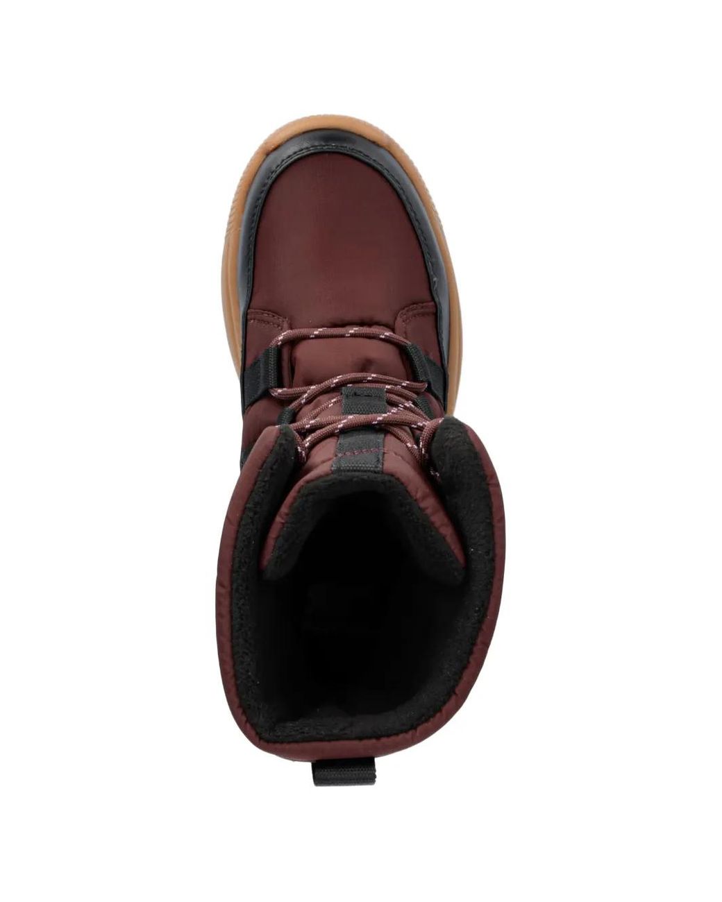 Sorel Brown Whitney Iii Lace-Up Quilted Boots