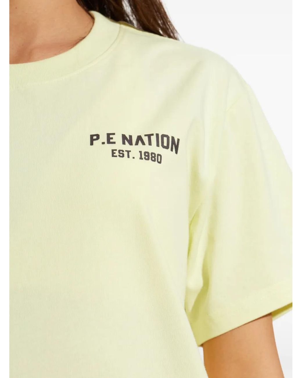 P.E Nation Yellow Phantom Relaxed T-Shirt