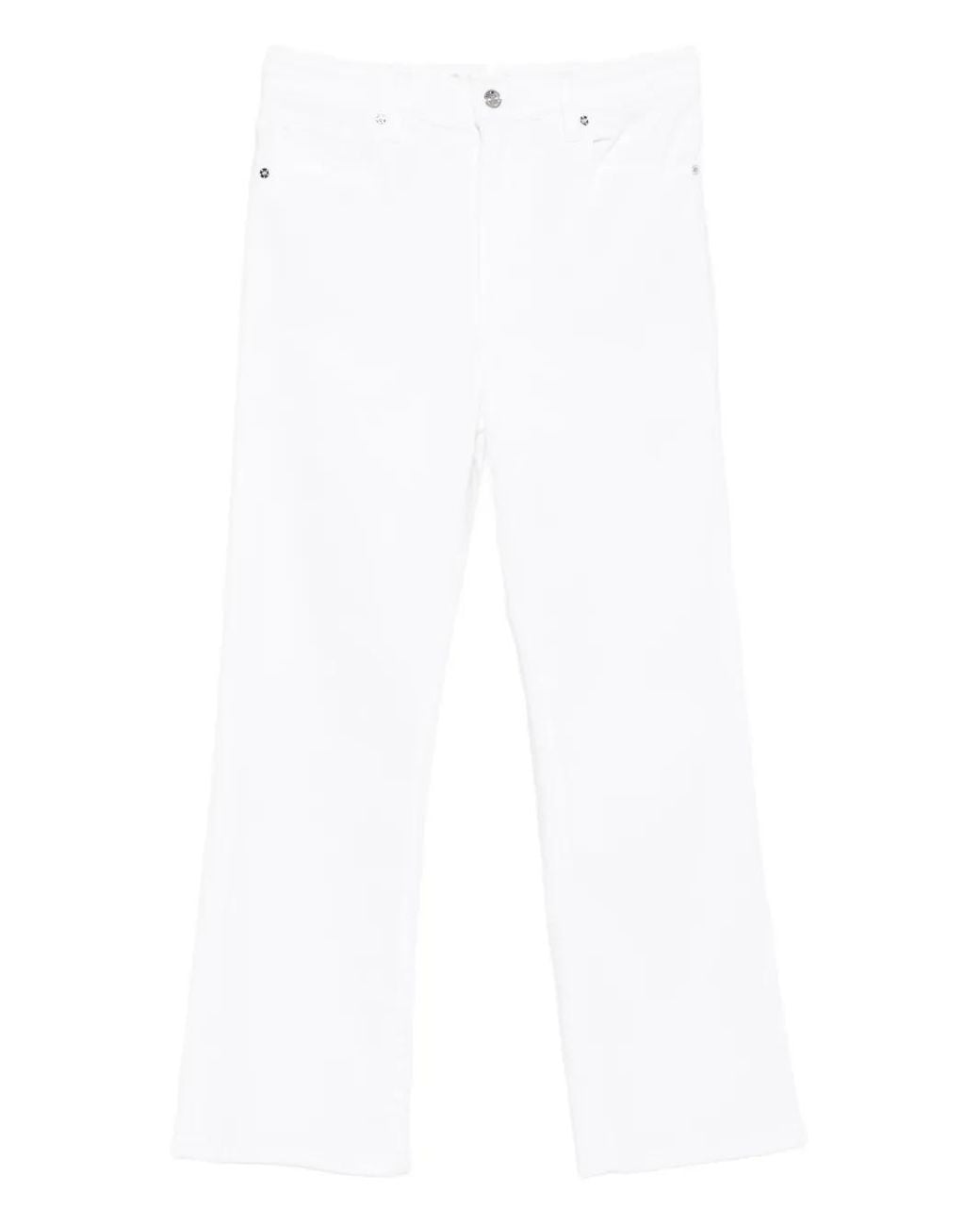 FRAME White Five-Pockets Jeans