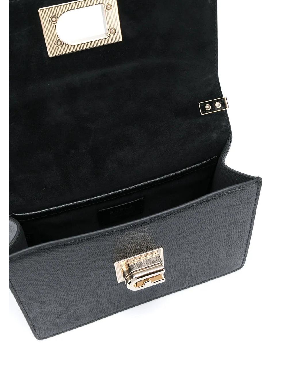 Furla Black Shoulder Bag