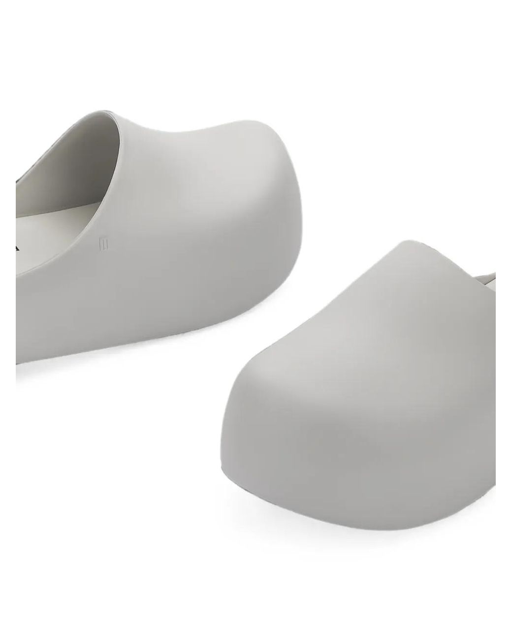 Melissa White Free Clog Platform Mules