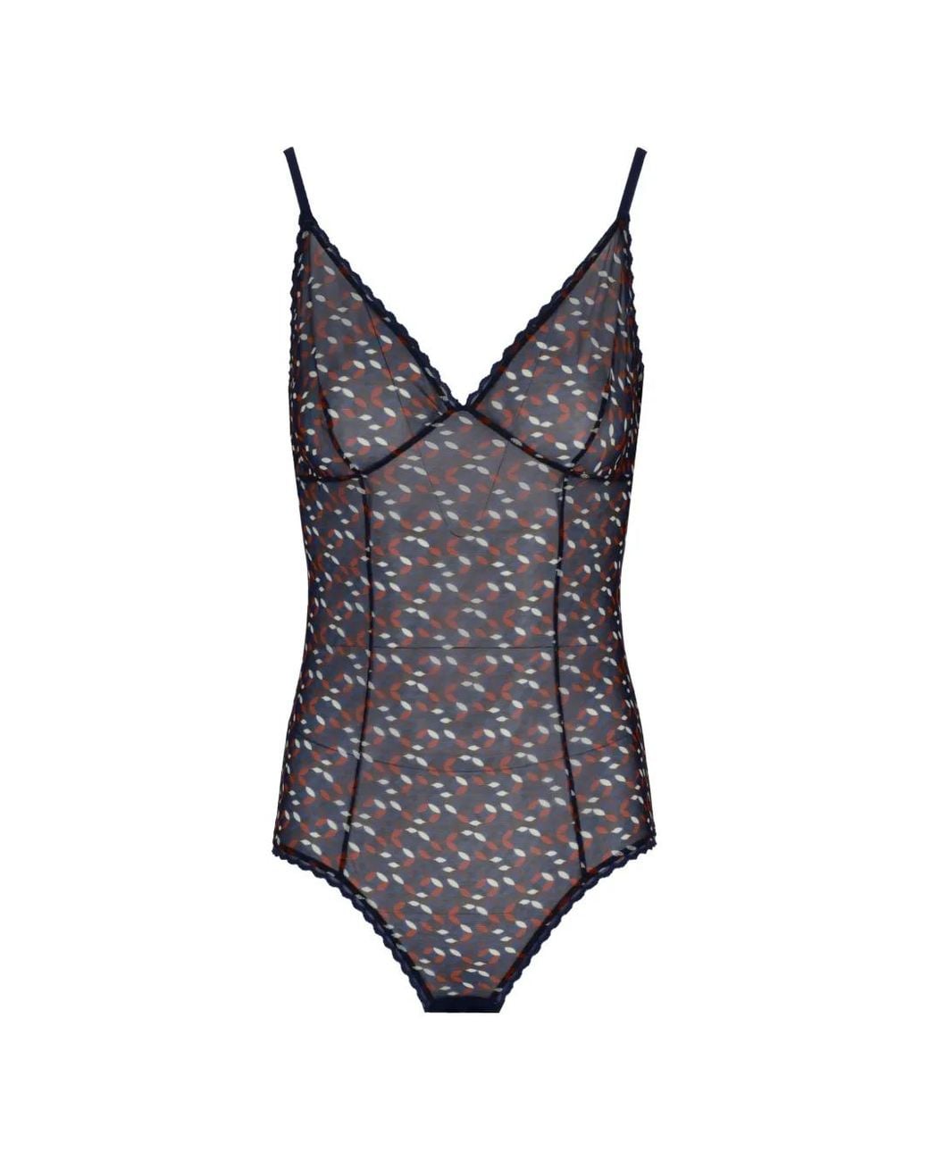 Laura Urbinati Gray Body Imprimé En Tulle