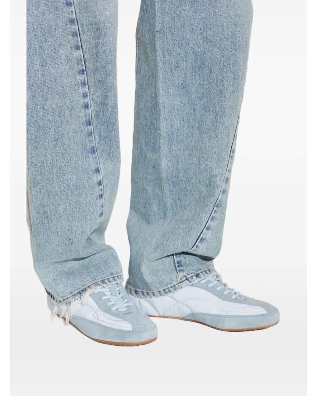 Alohas Blue Tb.25 Quilted Sneakers