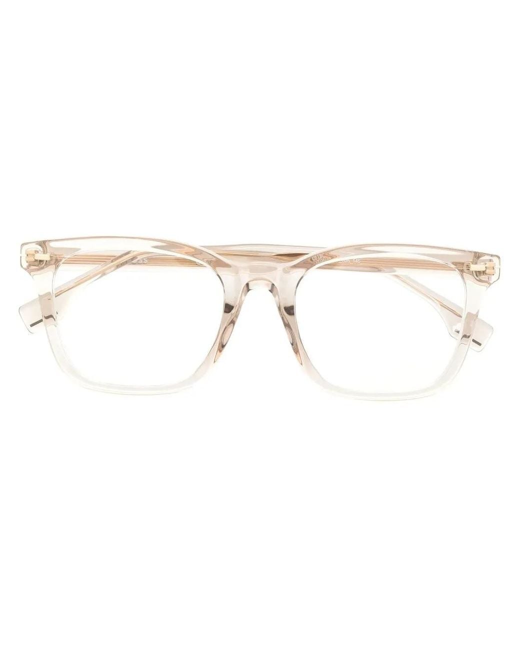 Boss Natural Clear-Frame Glasses