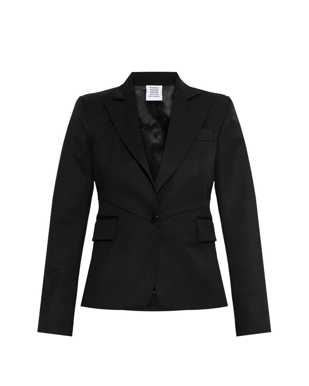Yom Sin ir a ninguna parte. Vetements de color Black