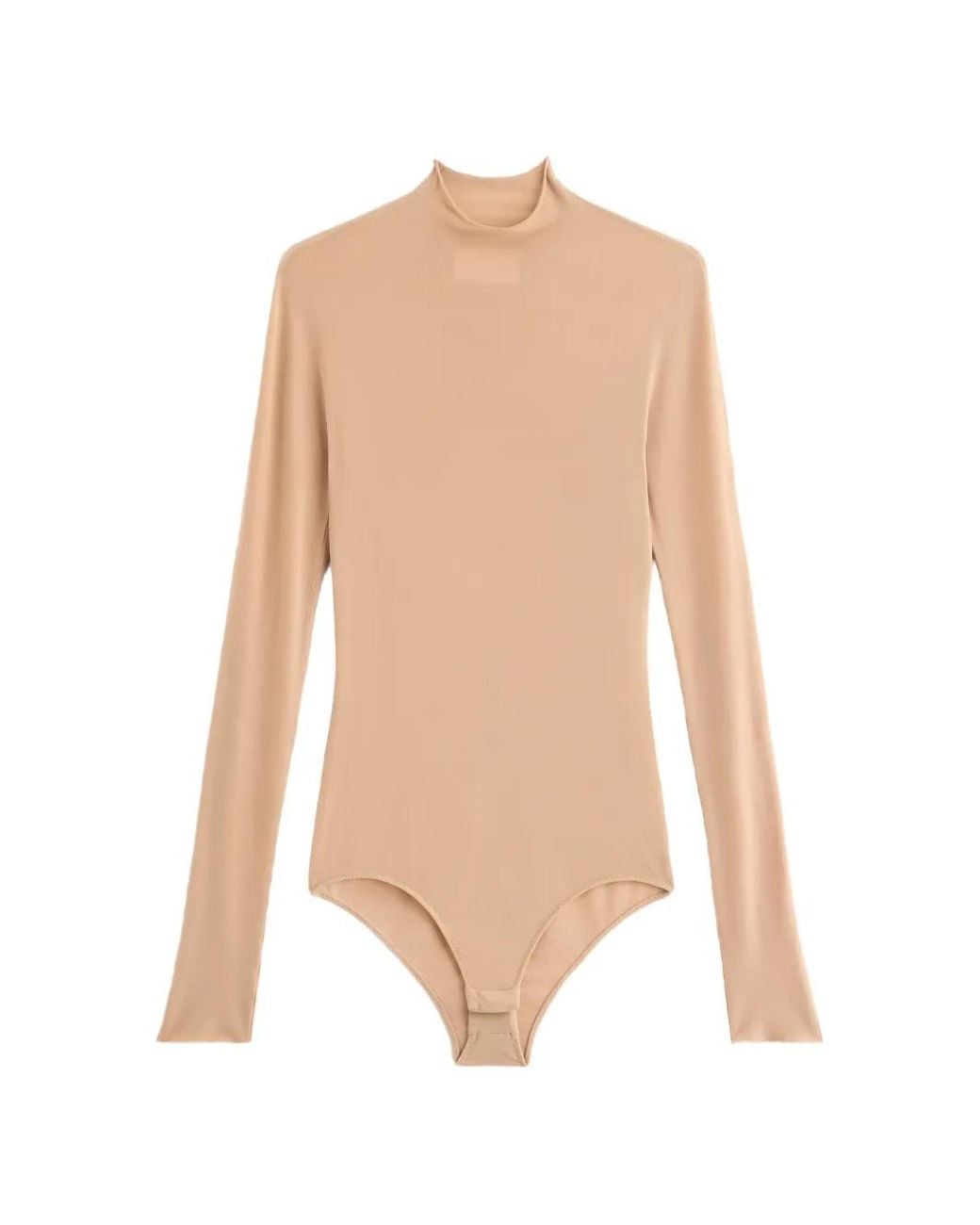 Maison Margiela White Second Skin Long-Sleeve Bodysuit