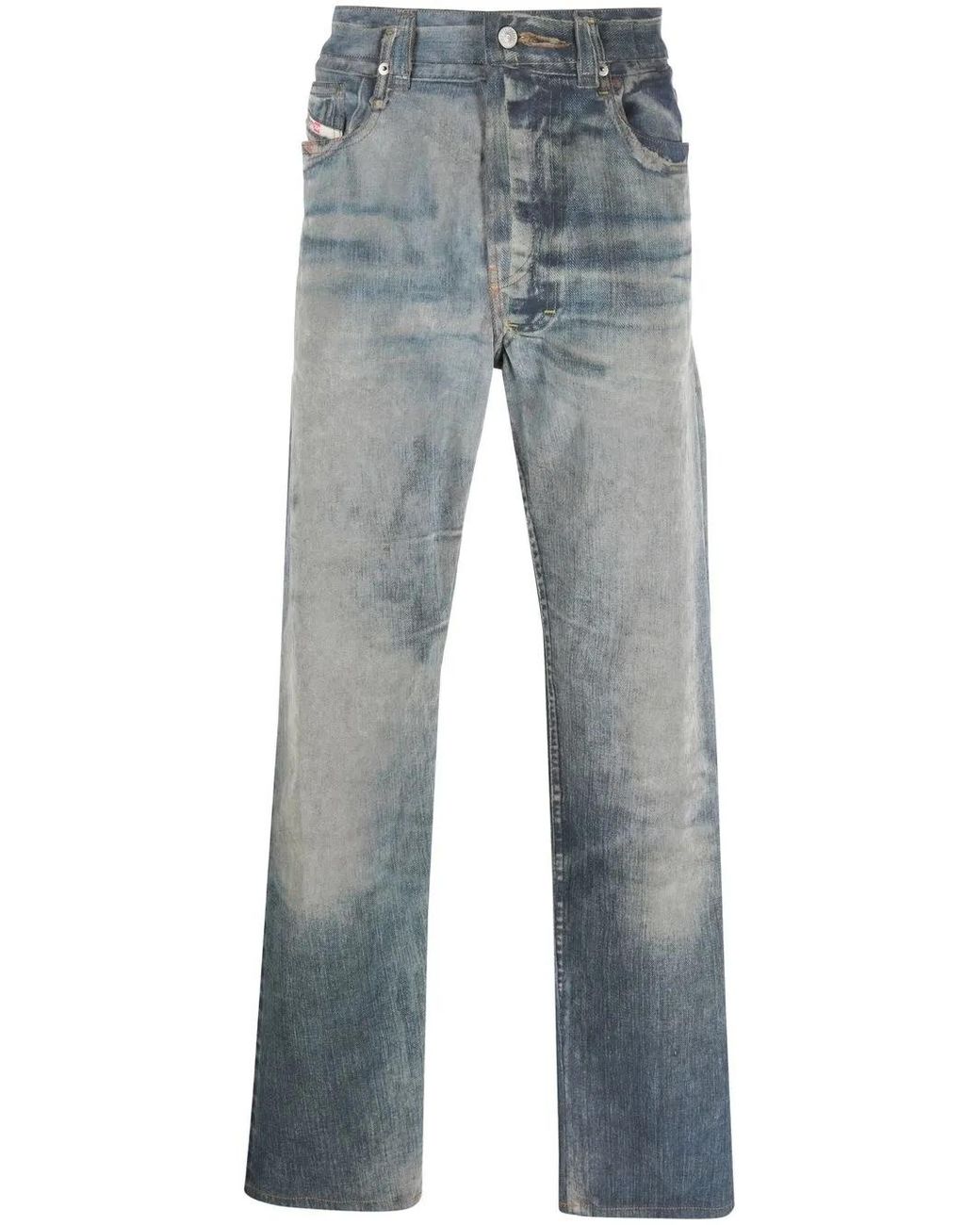Vaqueros Rectos D-Macs 09E51 2010 DIESEL de hombre de color Blue