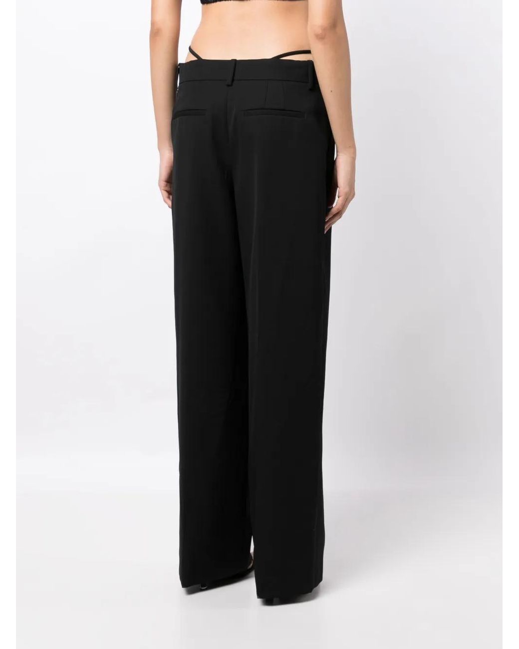 Alexander Wang Flared Broek in het Black