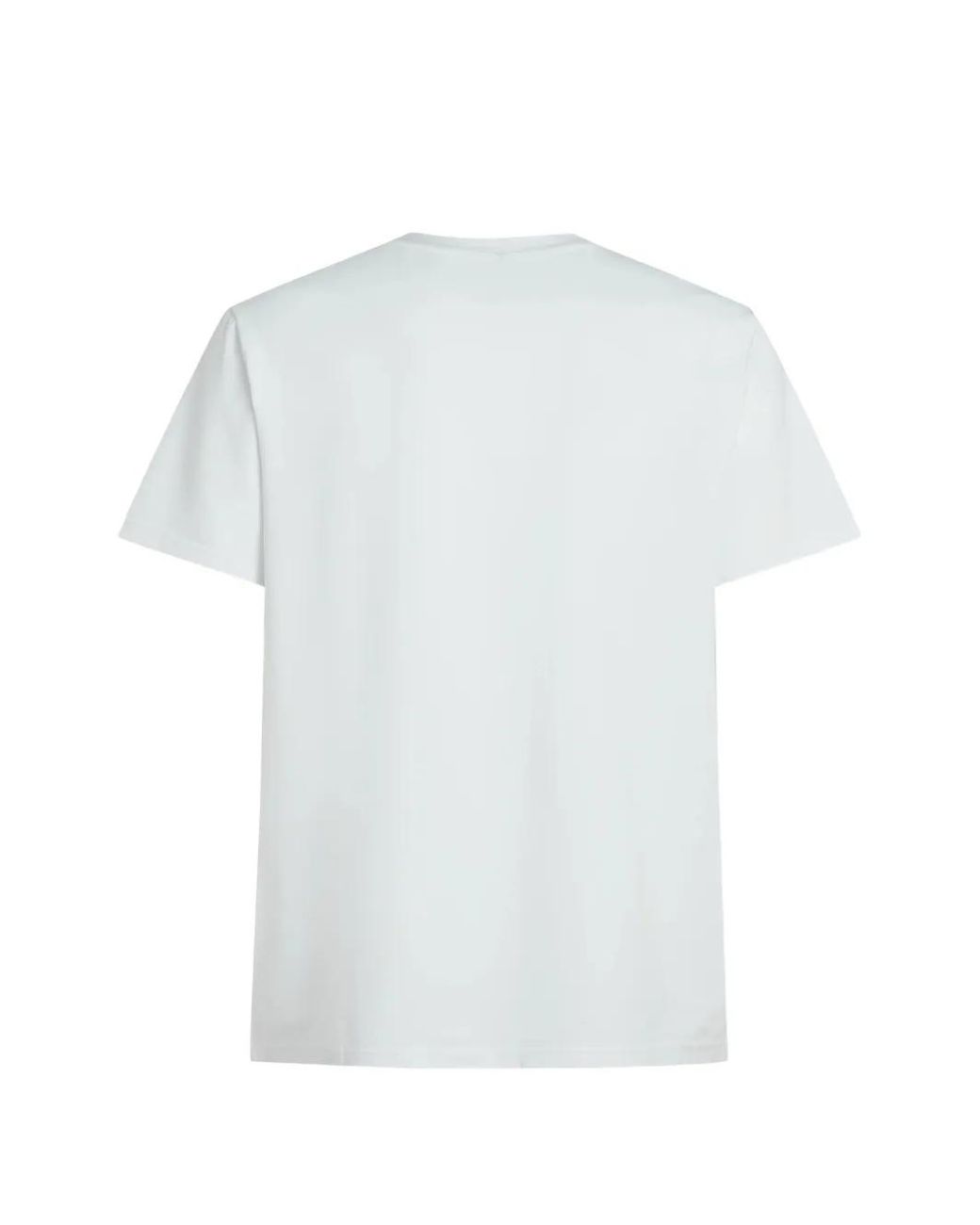 Karl Lagerfeld White Monogram Pajama T-Shirt for men