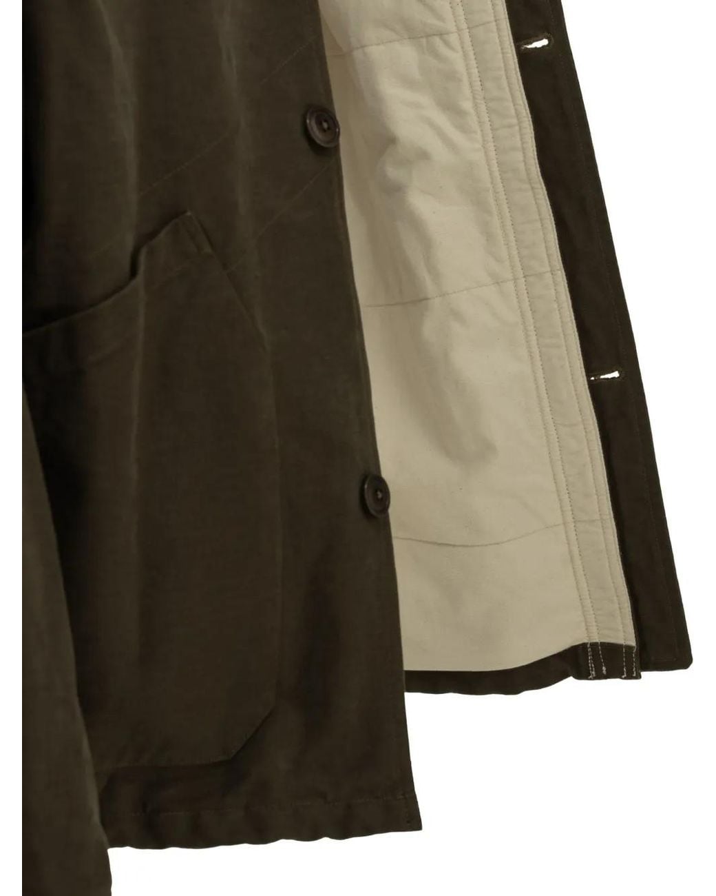 A.PRESSE Green British Royal High-Neck Jacket for men