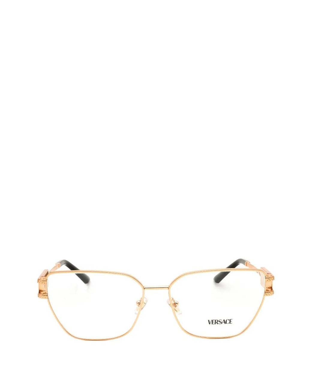 Versace Natural Cat-Eye Frame Glasses