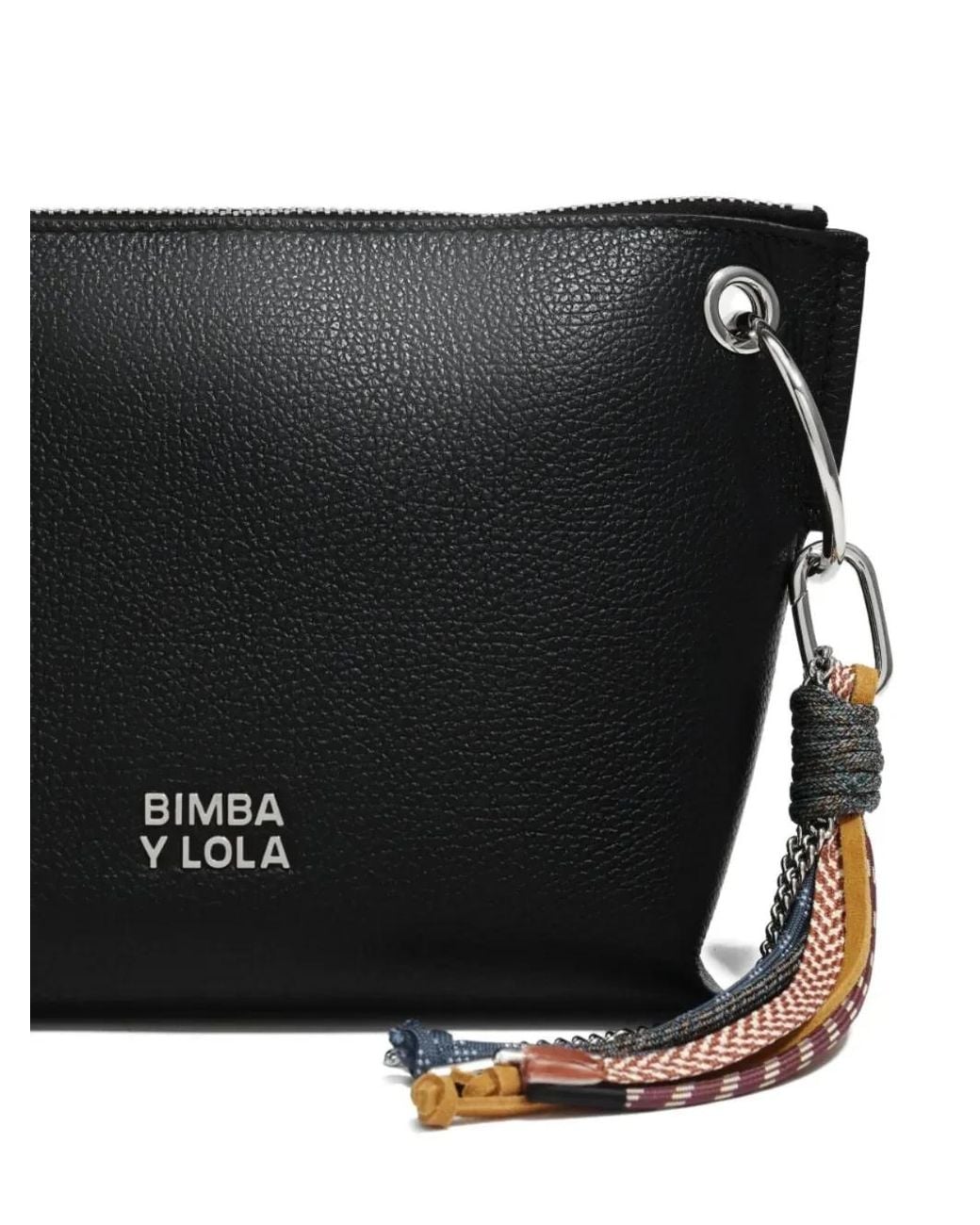Bandolera Trapezium Mediana Bimba Y Lola de color Black
