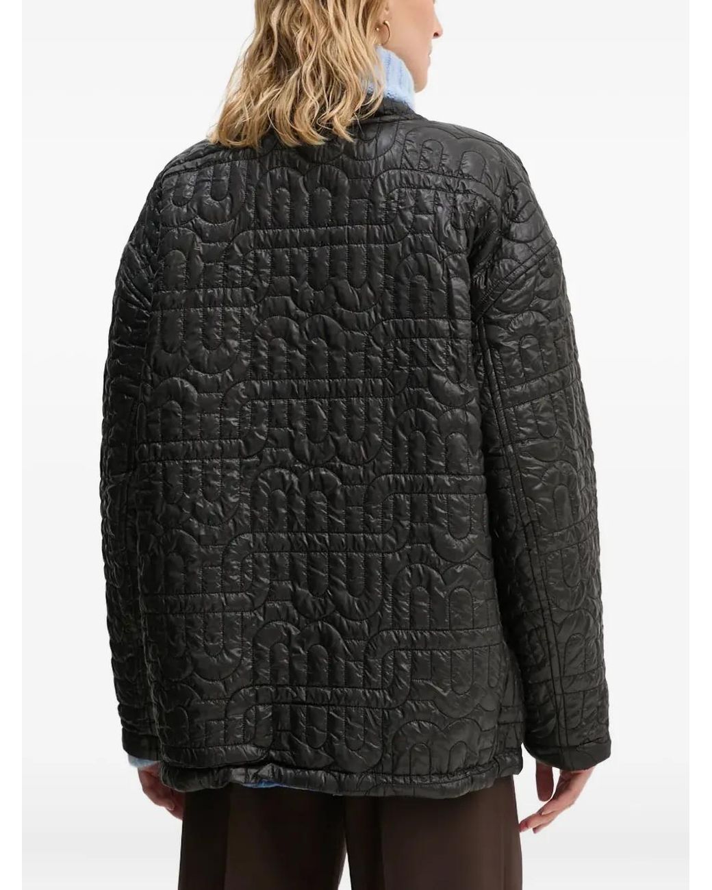 Munthe Black Wendbare Jacke Mit Monogramm