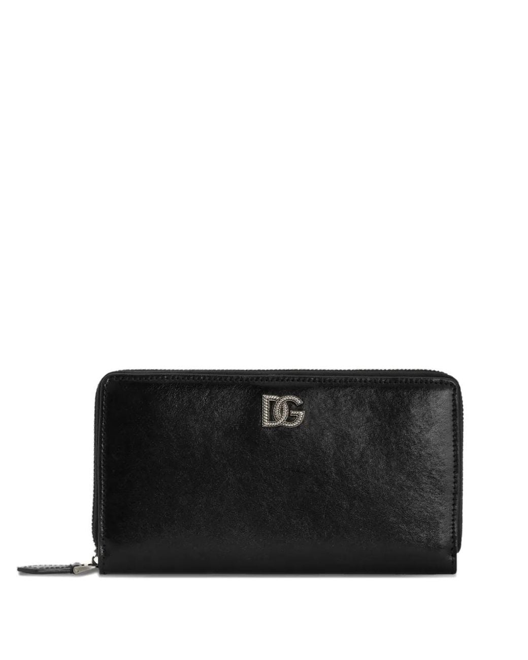 Dolce & Gabbana Black Tempesta Leather Wallet for men