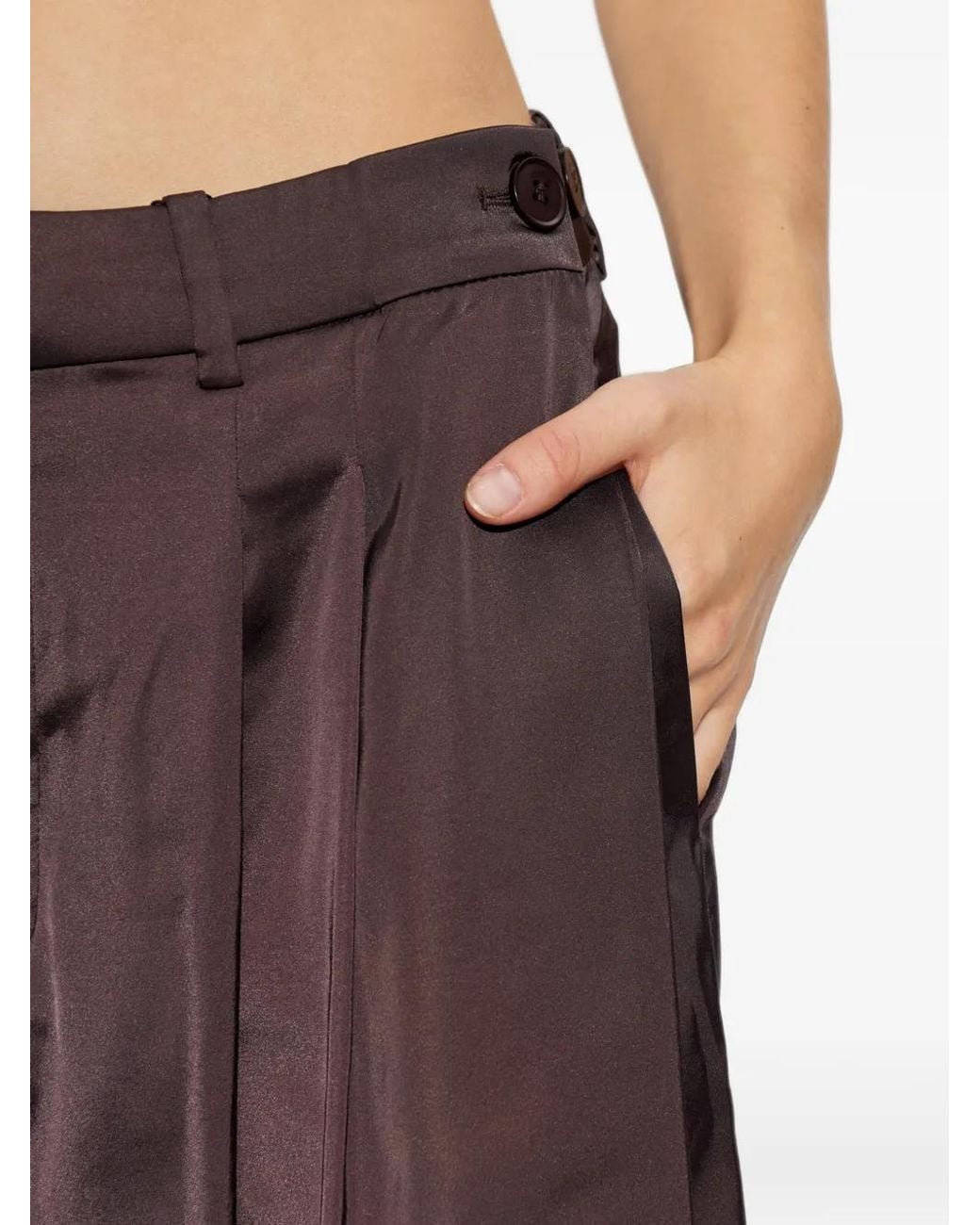 Gestuz Purple Gzelva Tailored Trousers