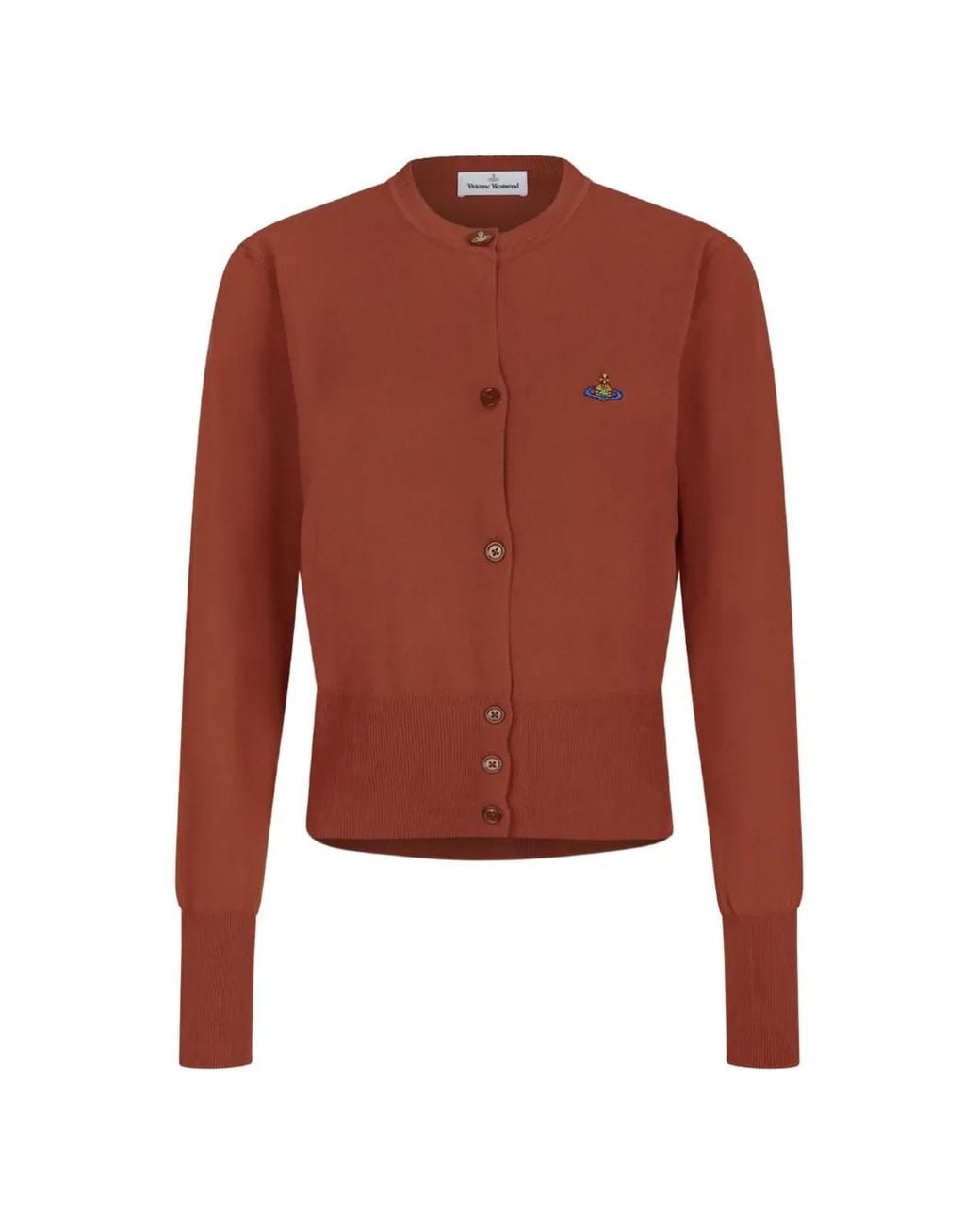 Vivienne Westwood Bea Button Embroidered Cardigan