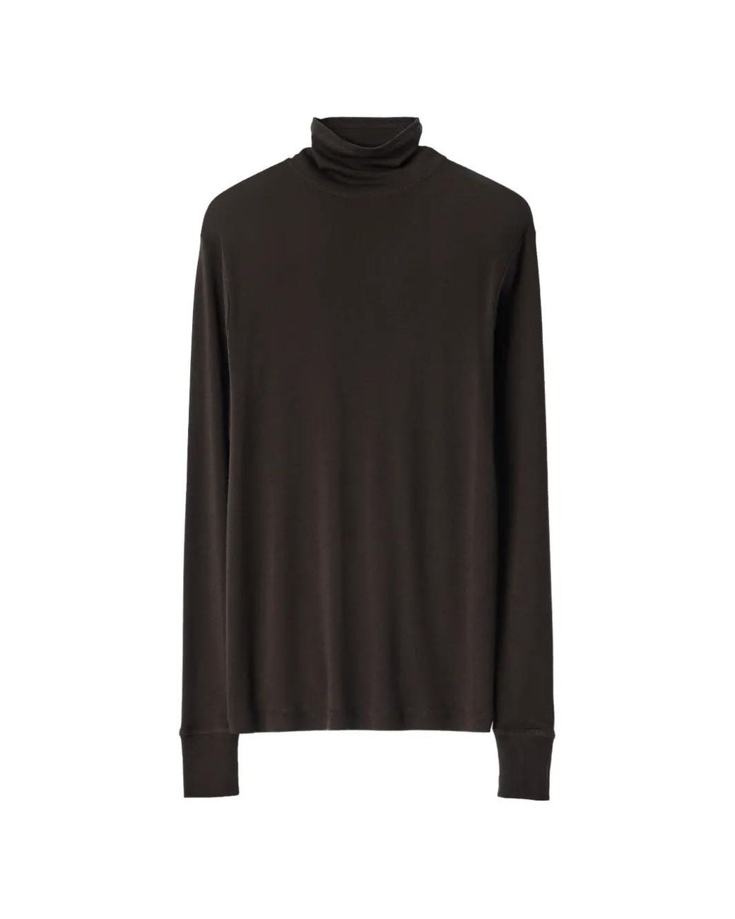 Lemaire Black Turtleneck Top for men