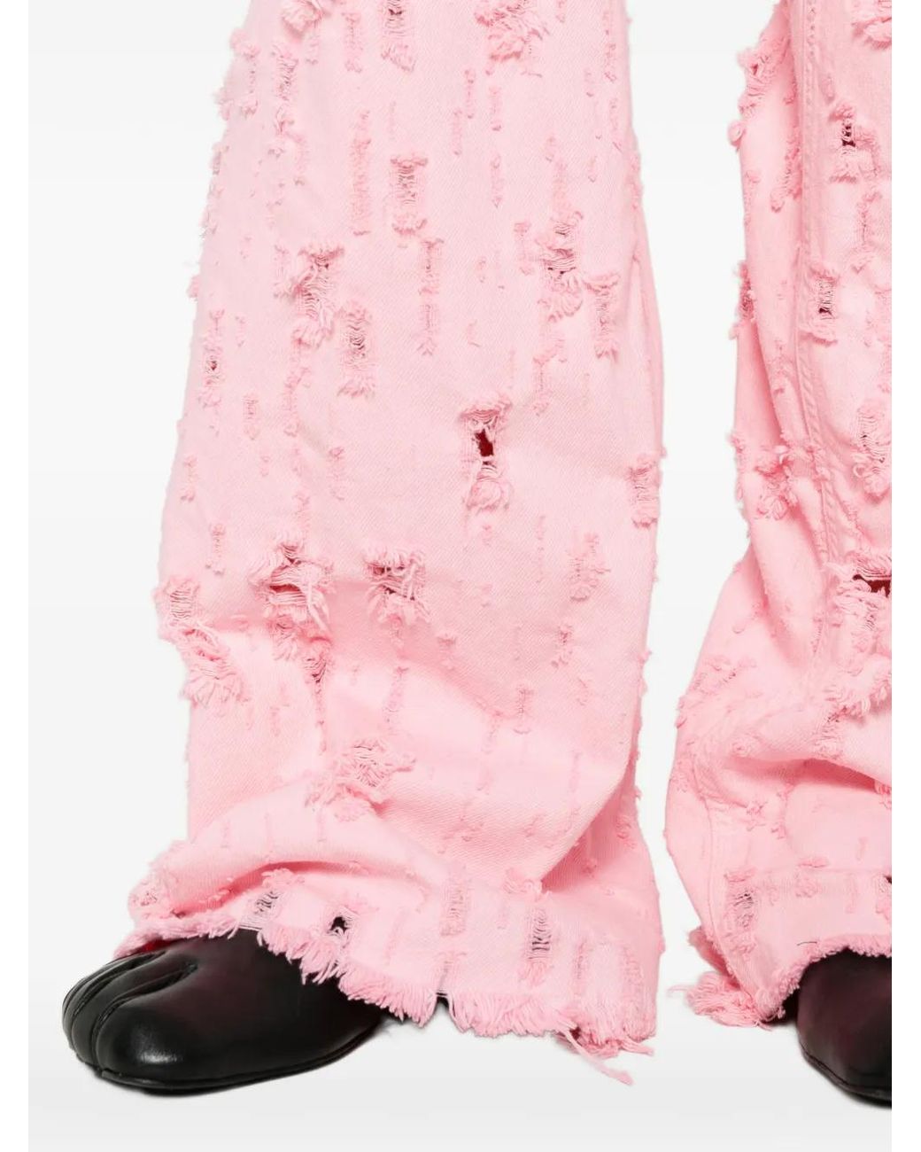 Haikure Pink Bethany Bull Distressed Jeans