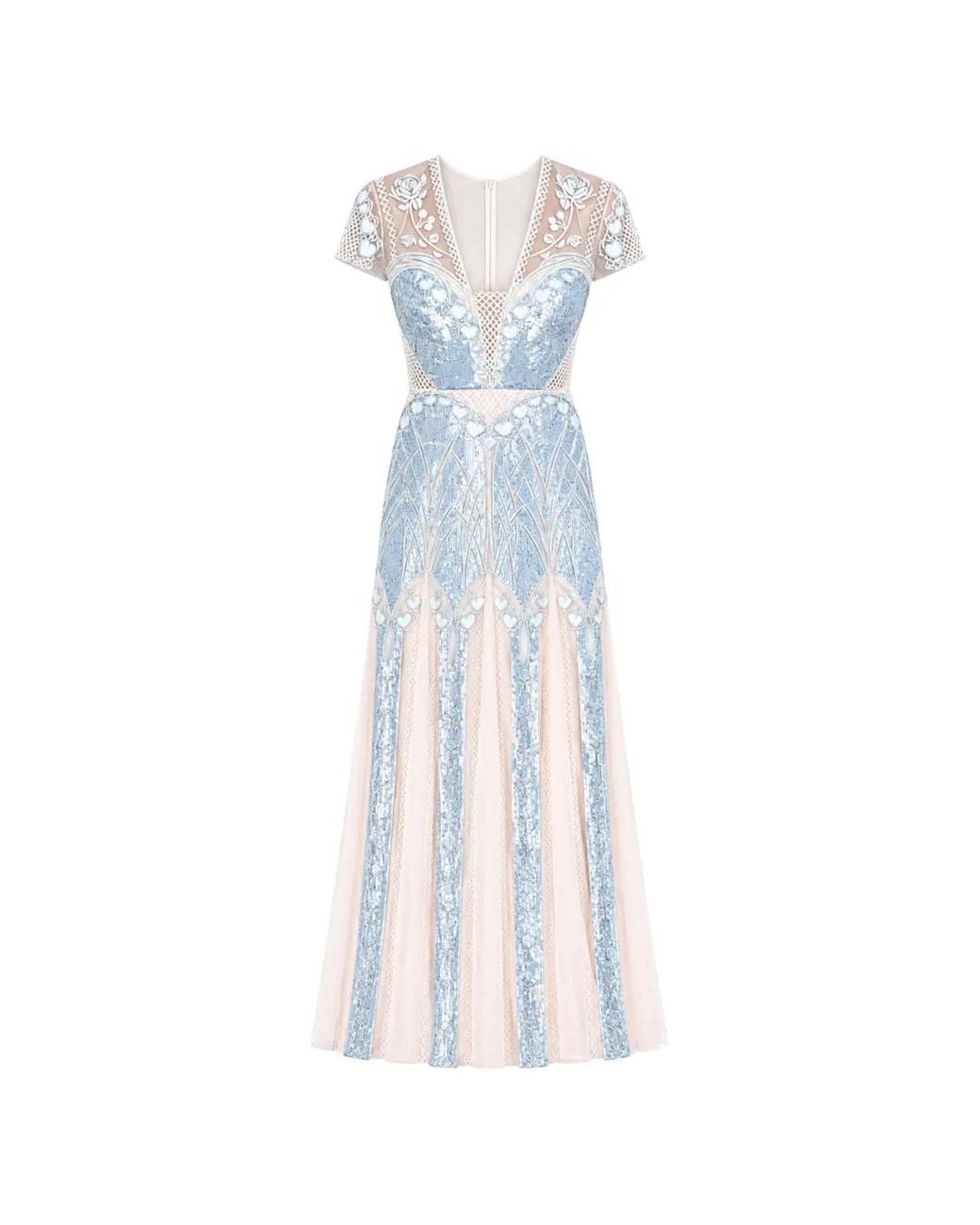 Temperley London White Robe Longue Cabira