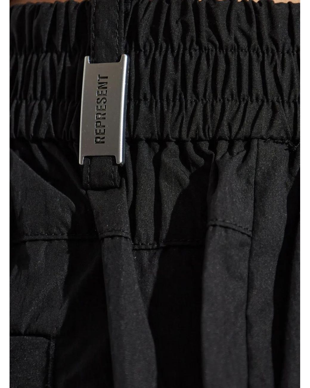 Represent Blue Cargo Shorts for men