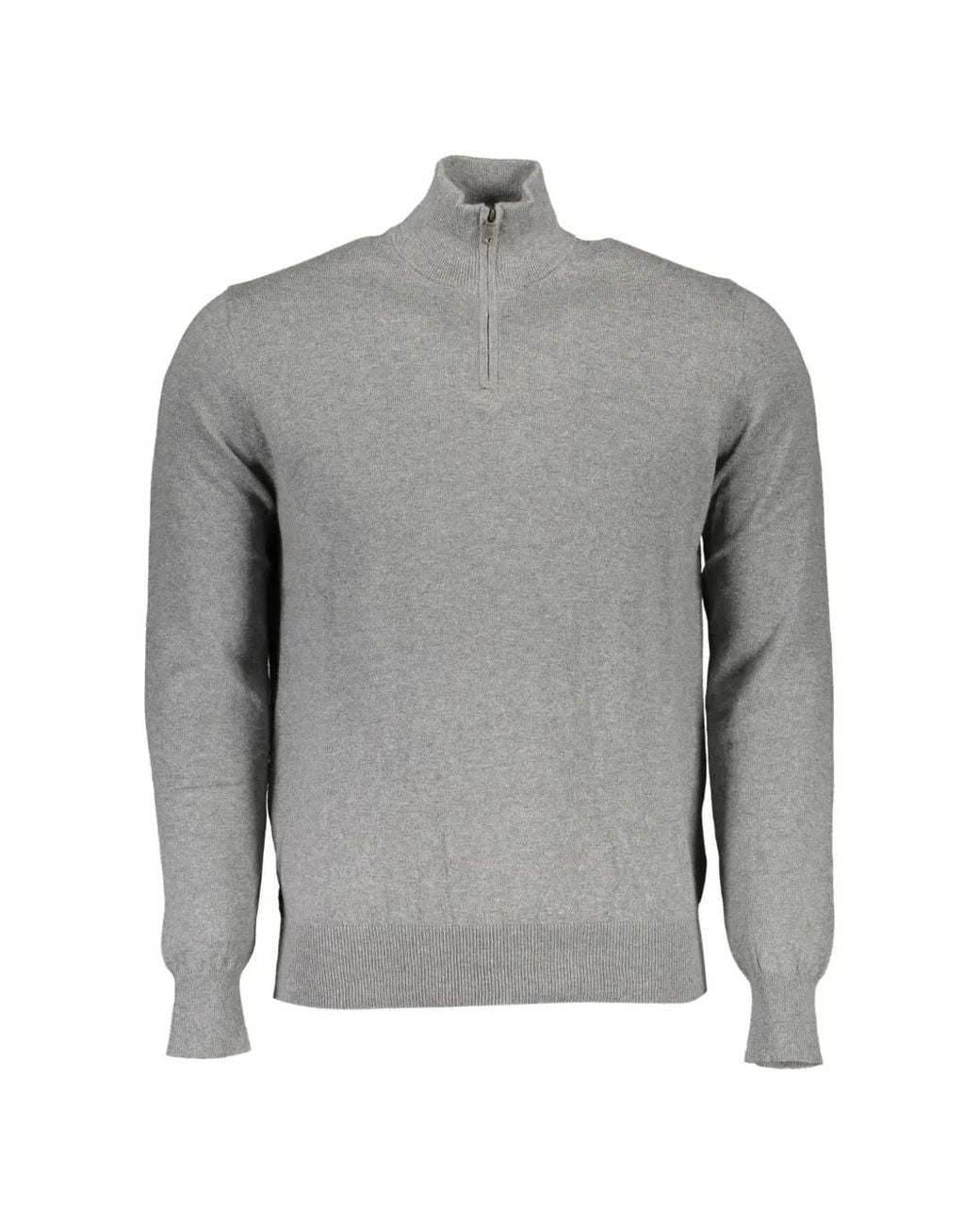 North Sails Gray Pull À Col Montant Zippé for men