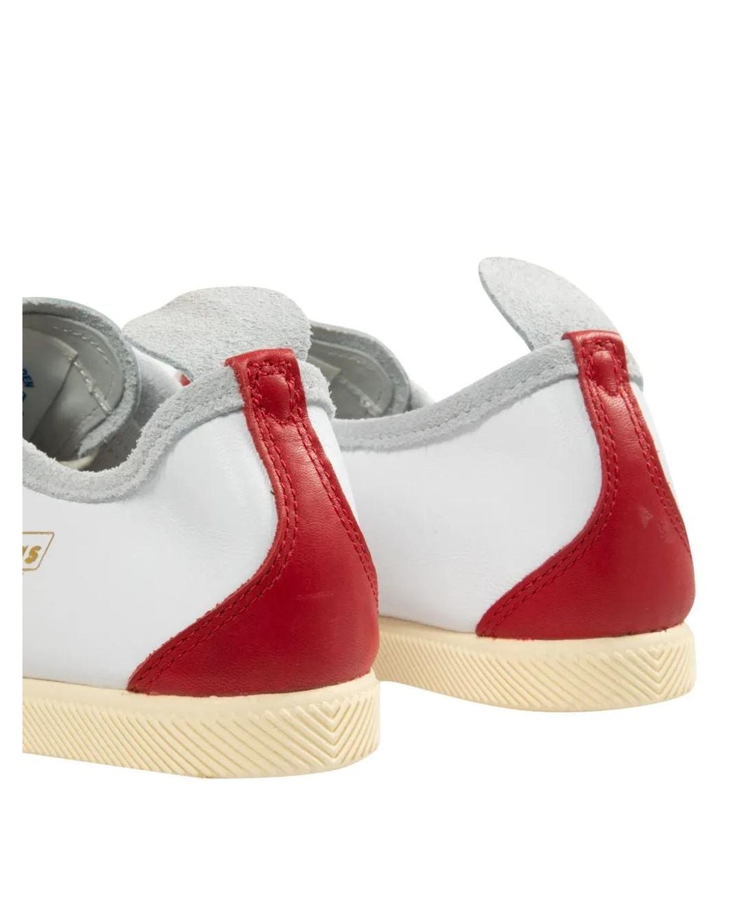Adidas Red Japan Leather Sneakers