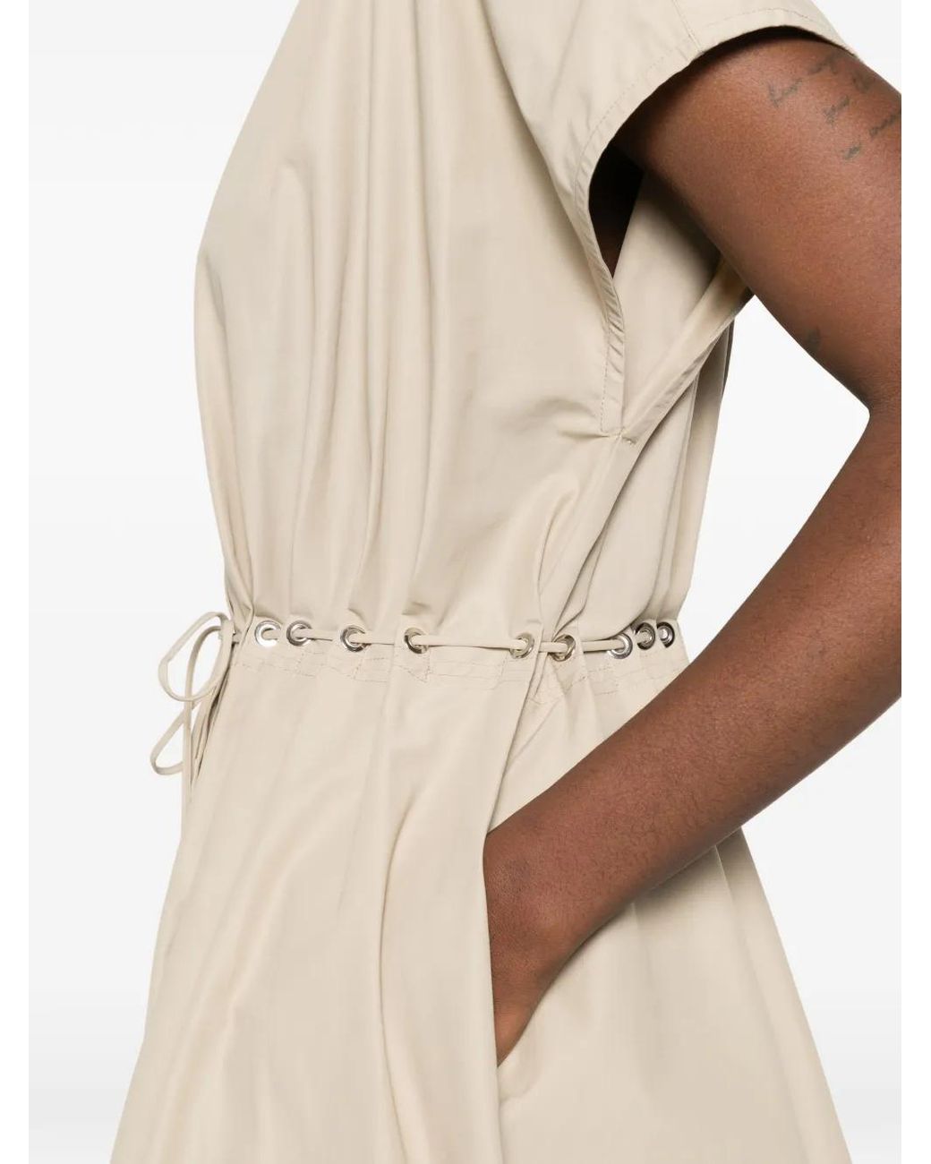 Brandon Maxwell White Blake Shirtdress