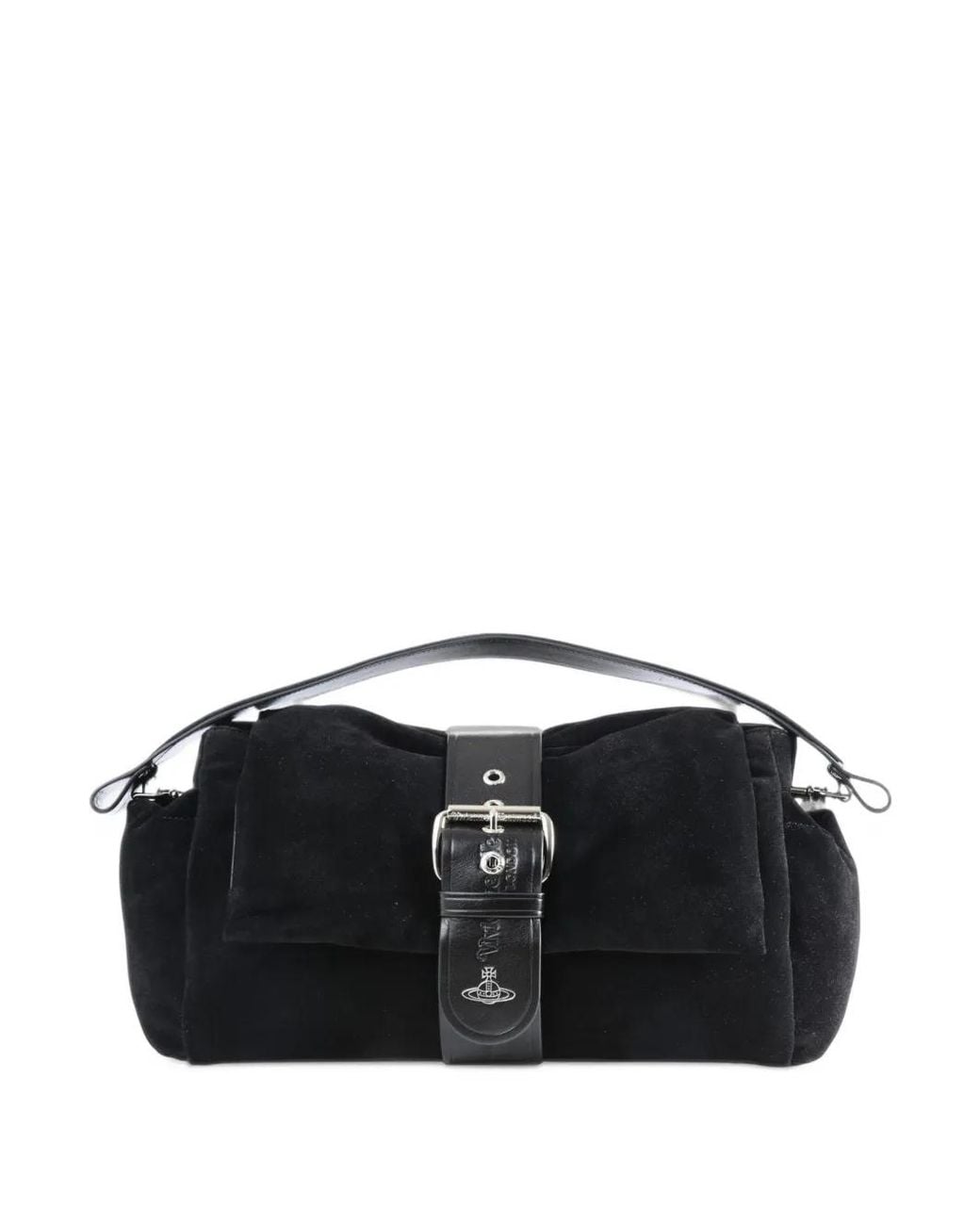 Vivienne Westwood Black Hazel Xl Treasure Handbag