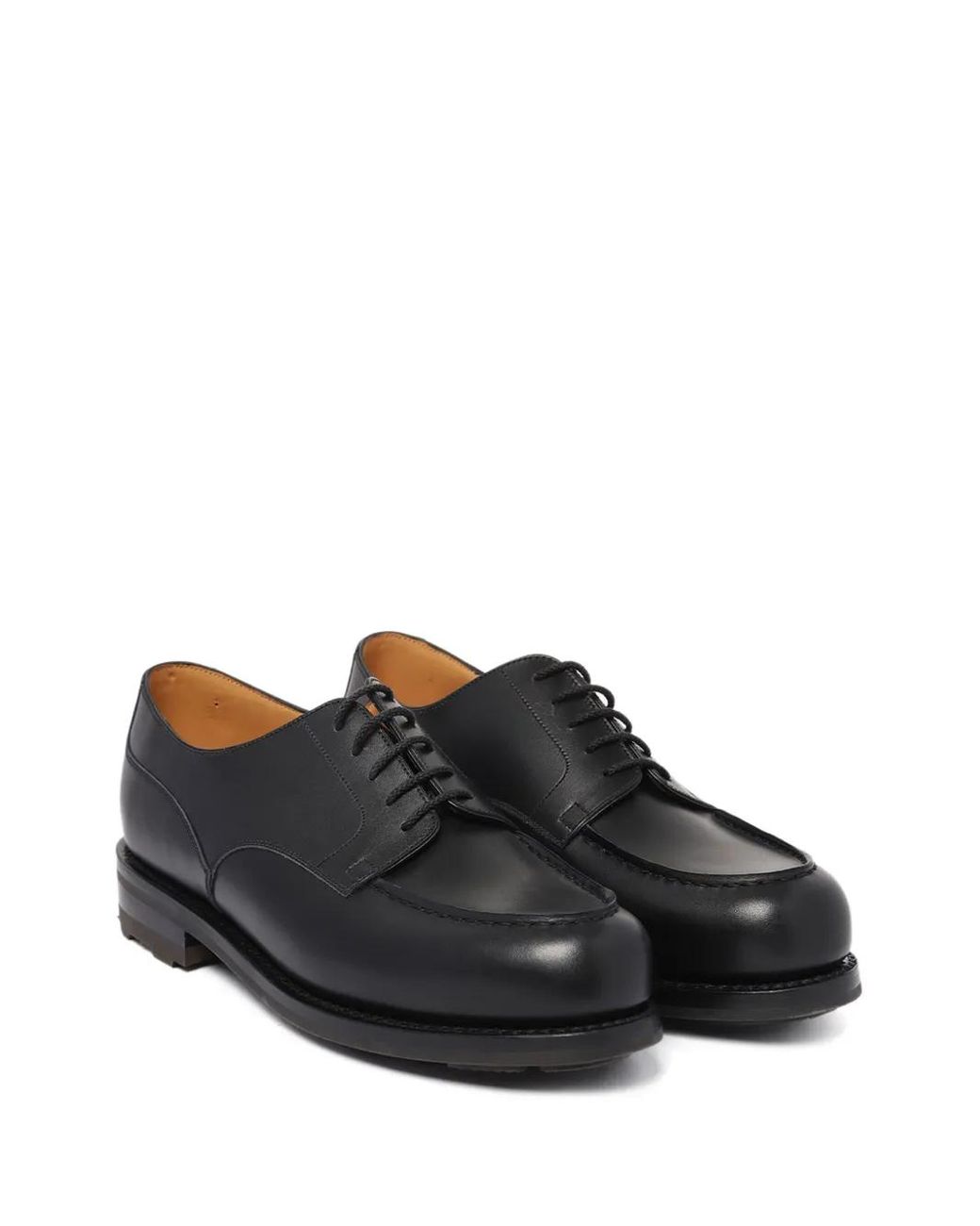 J.M. Weston Golf Derby Shoes in Black for Men | Lyst