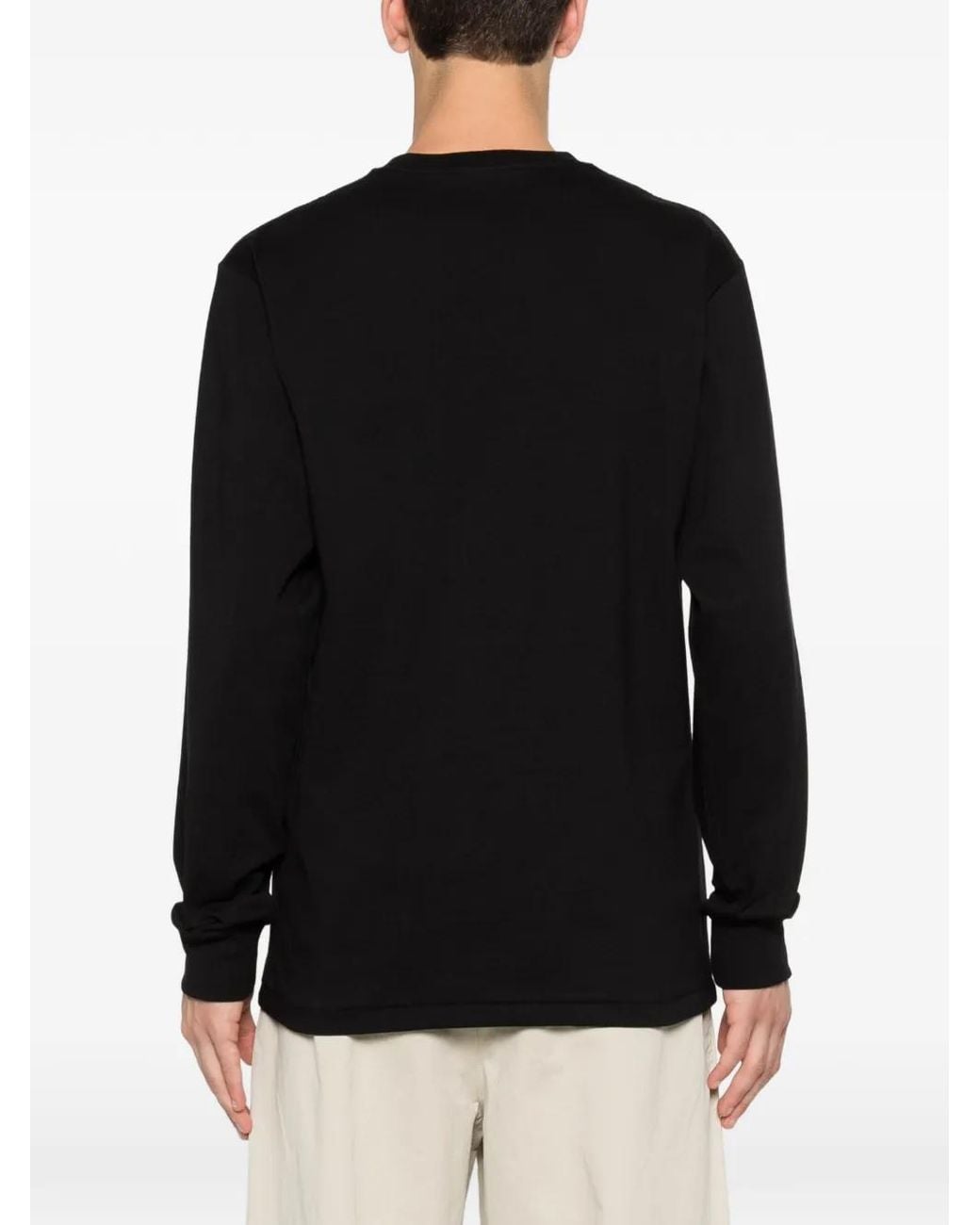 A Bathing Ape Black Long-Sleeve Sweatshirt for men