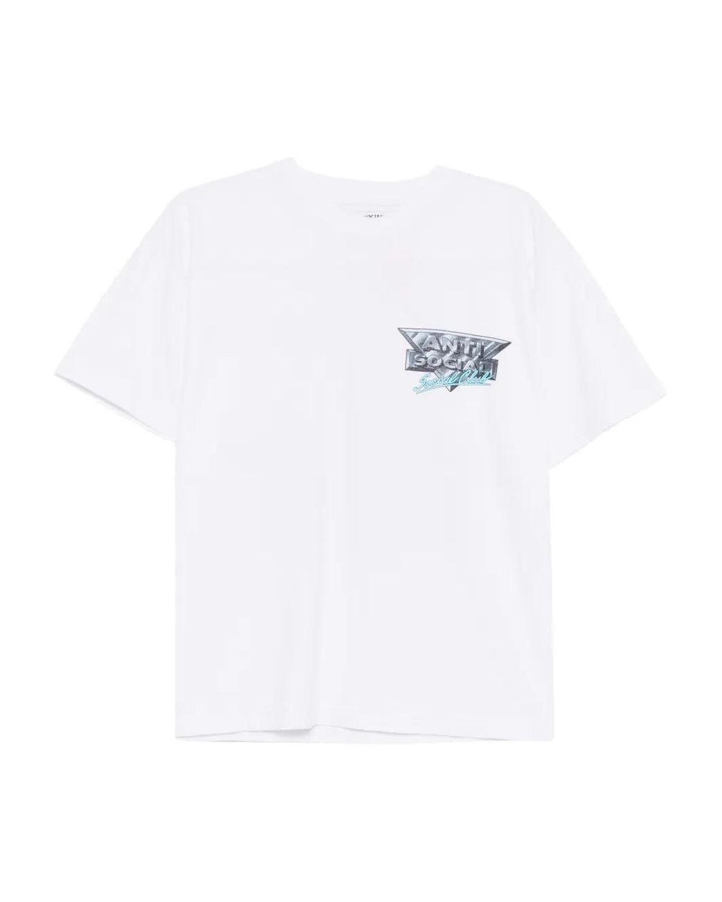 ANTI SOCIAL SOCIAL CLUB White Snow Cat T-Shirt for men