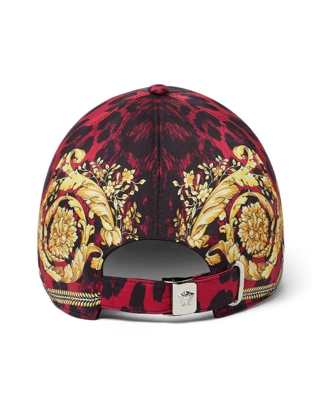 Versace Wild Barocco Baseball Cap in Red for Men | Lyst display picture 1