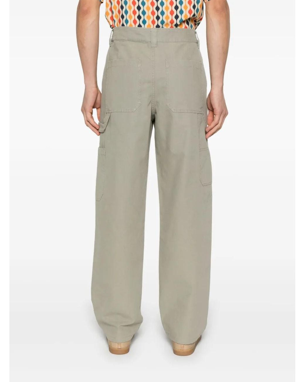 A.P.C. Gray Fergus Trousers for men