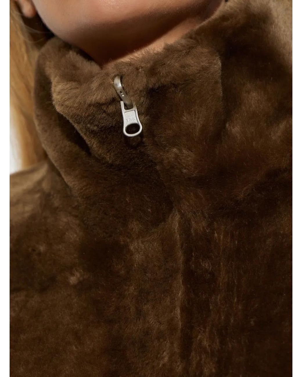 Arma Brown Indy Reversible Shearling Jacket