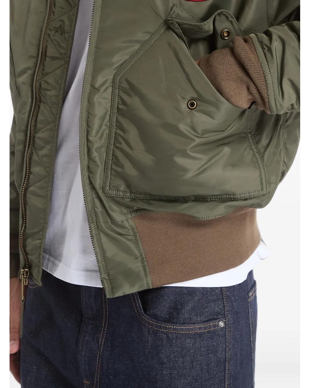 Alpha Industries Multicolor Veste Bomber Cwu-45/P Devils Brigade for men