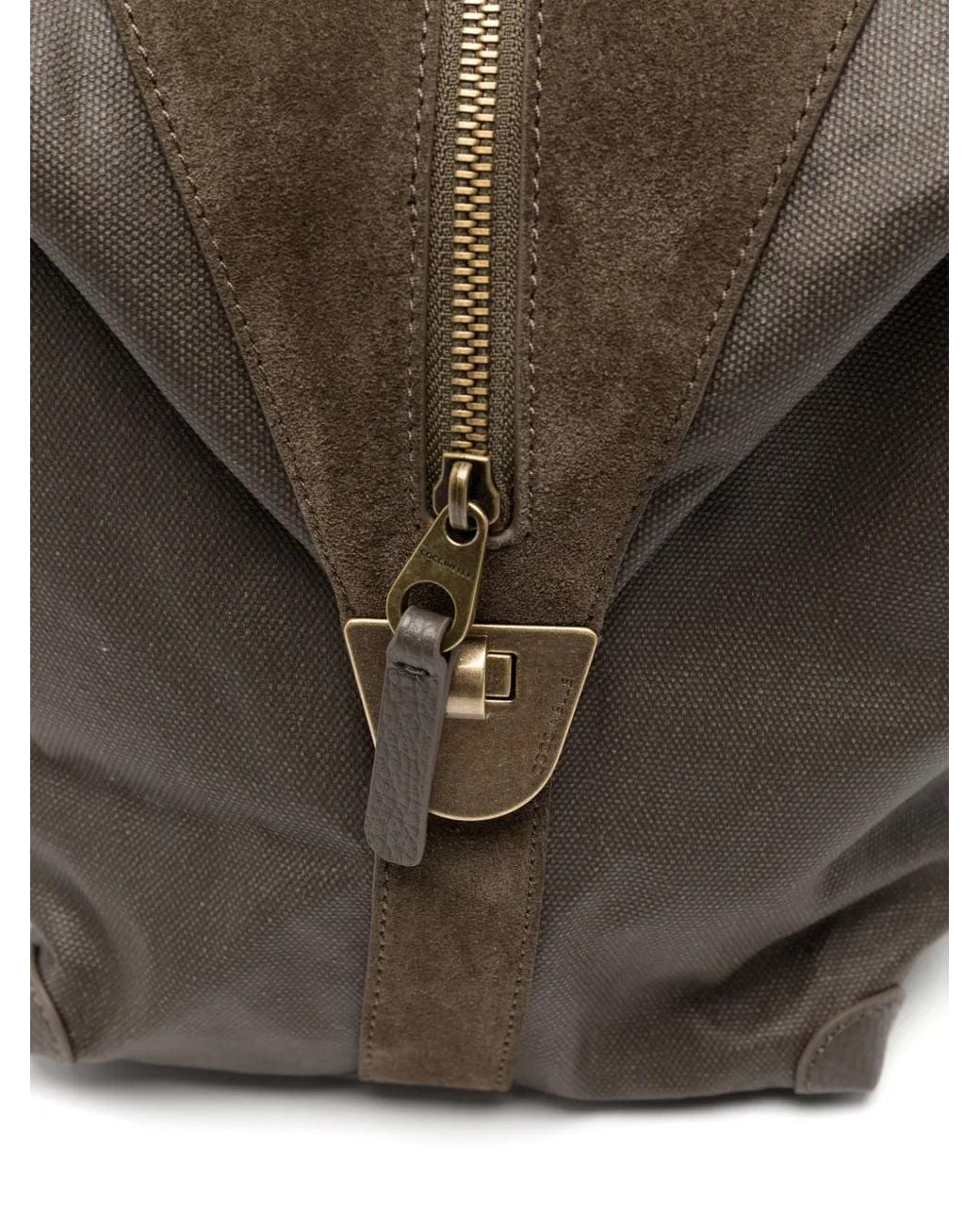 Coccinelle Black Logo-Plaque Tote Bag