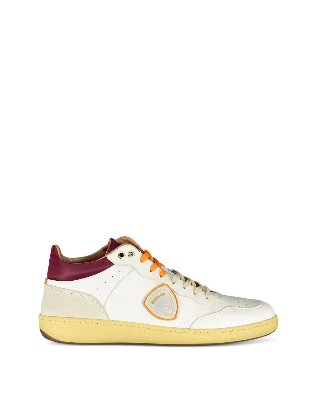 Blauer Multicolor Baskets Perforées for men
